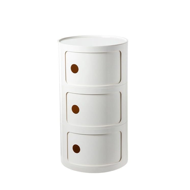 Round Storage Box for Office, Large Capacity, Multifunctional Bathroom/Bedroom/Living Room Drawer (2.58 cm High) – Stylish and Practical Storage Solution