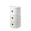 Round Storage Box for Office, Large Capacity, Multifunctional Bathroom/Bedroom/Living Room Drawer (2.58 cm High) – Stylish and Practical Storage Solution view 1