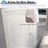 White Push-Open Magnetic Ceiling Access Panel, 300–600 mm view 4