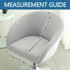 Premium Stretch Chair Covers with Armrests, Removable & Washable — Universal Faux Leather Set (4/2/1 Pieces, A4, 4-Pack) view 2