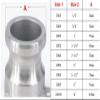 2" Hose Barb 304 Stainless Steel Type E Quick-Connect Camlock Fitting view 2