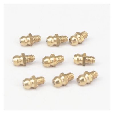 DQFOCPHHAA 20-Piece M5 Metric Male-Thread Tapered Straight Nipple Fitting Set