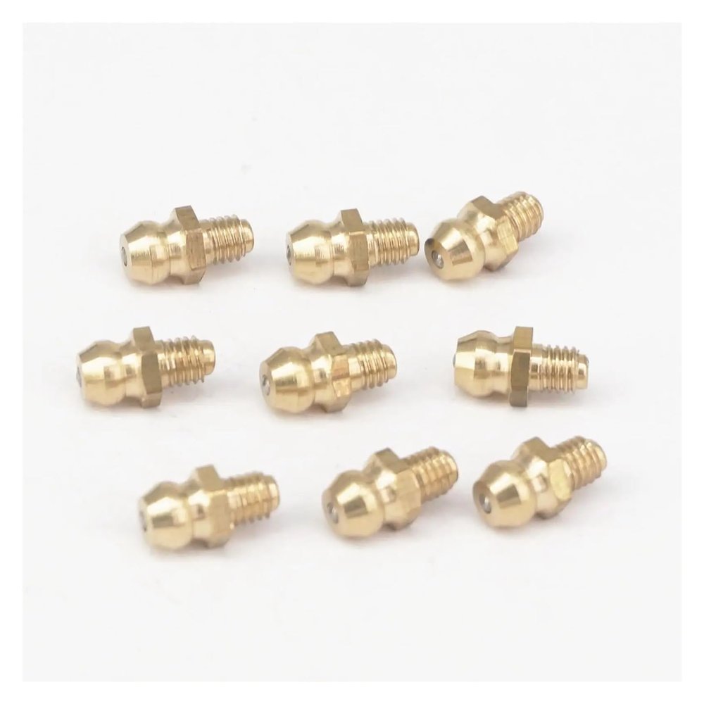 DQFOCPHHAA 20-Piece M5 Metric Male-Thread Tapered Straight Nipple Fitting Set