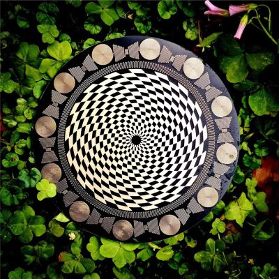Multi-Wave Oscillator Disc for Meditation, Water Energization, and Harmonious Balance