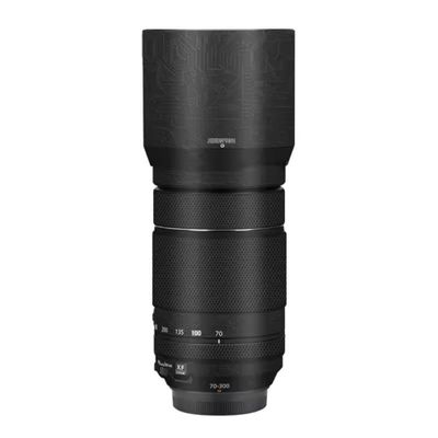 Anti-Scratch Lens Skin Sticker for Fujifilm XF 70-300mm F4.5-5.6, Black Circle