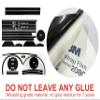 Anti-Scratch Lens Skin Sticker for Fujifilm XF 70-300mm F4.5-5.6, Black Circle view 3
