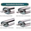 Heavy-Duty Galvanized Conveyor Rollers, Non-Powered Steel Rollers for Warehouses and Assembly Lines (12 x 50 x 600 x 650 mm) view 2