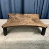 Multifunctional Solid Wood Printer Stand, Dark Walnut, for TV Amplifiers and Media Accessories, Adjustable Storage Cabinet (60 x 22.9 cm) view 1