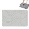 Diatomaceous Earth Bath Mat – Non-Slip, Fast-Drying Stone Floor Mat view 1