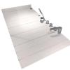 Foldable Bathtub Cover, Dust-Resistant PVC Caddy Shelf, Adjustable Insulating Lid, 0.65 cm Thick, 115 x 75 cm view 1