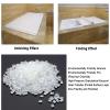 Foldable Bathtub Cover, Dust-Resistant PVC Caddy Shelf, Adjustable Insulating Lid, 0.65 cm Thick, 115 x 75 cm view 4
