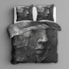 zcwl Statue Stone Sculpture Reversible Bedding Set, 140 x 200 cm, 2-Piece view 2