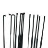 GUTUYEHKEA 36-Piece Bicycle Spoke Set, 14G, 2 mm Elbow, 3 mm Flat, 252–285 mm (258 mm) view 1
