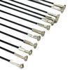 GUTUYEHKEA 36-Piece Bicycle Spoke Set, 14G, 2 mm Elbow, 3 mm Flat, 252–285 mm (258 mm) view 4