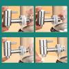 1.5 L, 2 to 15 L Glass Beverage Dispenser with Stainless Steel Tap and Lids view 3