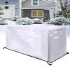UKIXOM Outdoor Furniture Cover, Waterproof UV-Resistant, 70 x 40 x 70 cm, 600D Oxford Fabric view 4