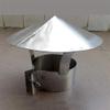 Stainless Steel Chimney Cap with Anti-Downdraft Bird Guard, Rain and Snow Cover view 1