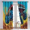 QEODAH Monster Truck Blackout Curtains for Boys, 2-Piece Set, 102 x 55 in view 3