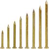 Hardwood Nails, Flat-Head Steel Nails for Woodworking, Concrete and Wall Nails, 70 mm, Approx. 65 per Box view 1