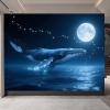 3D Whale Ocean Photo Wallpaper, 150 x 105 cm, Non-Adhesive Fleece view 4