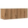 ROMHZKS 2-Piece TV Wall Cabinets, Artisan Oak, 80 x 30 x 30 cm view 2