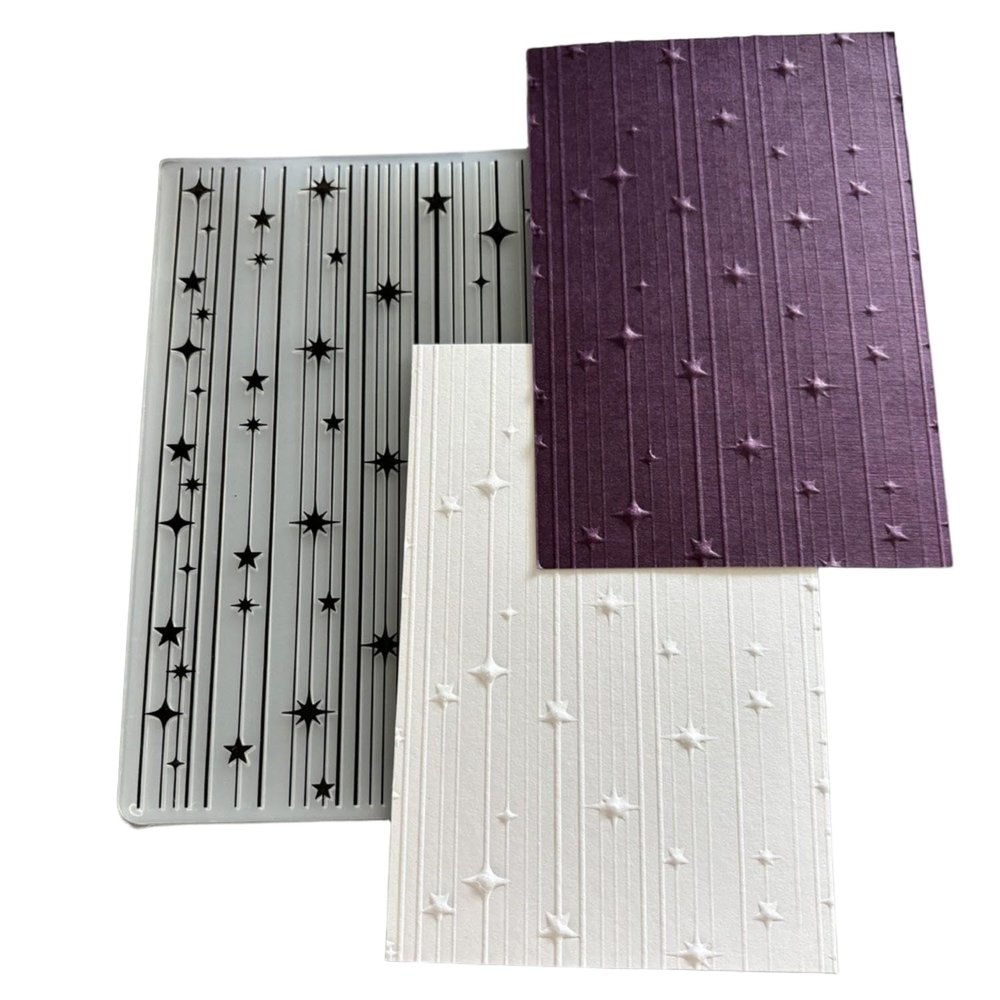 Christmas Stockings and Snowflake 3D Embossing Stencil for Card Making, Peacock Bees, Paper Crafts, Scrapbooking (12.7 x 17.8 cm) (18)