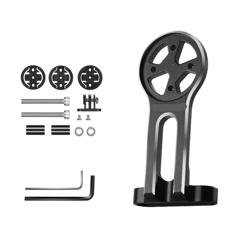 Universal Bicycle Handlebar Mount, Black, Non-Adjustable