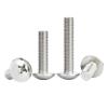 5-Piece M6/M8 304 Stainless Steel (A2-70) Phillips Pan Head Screws, 40 mm, M8 view 1