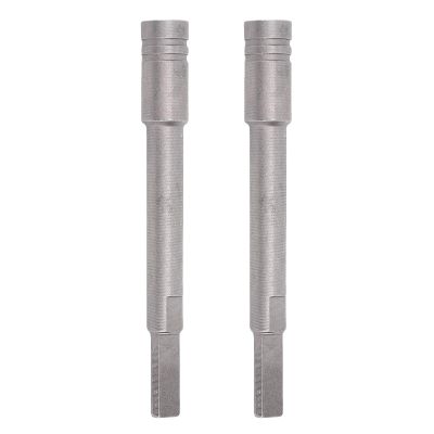 Fafeicy Extension Bar, Gray Sandblasted, 1/4-Inch Hex CR-V Steel Bit Adapter