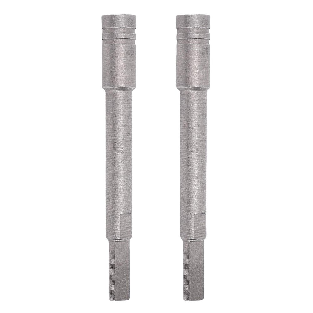 Fafeicy Extension Bar, Gray Sandblasted, 1/4-Inch Hex CR-V Steel Bit Adapter