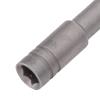 Fafeicy Extension Bar, Gray Sandblasted, 1/4-Inch Hex CR-V Steel Bit Adapter view 2