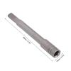 Fafeicy Extension Bar, Gray Sandblasted, 1/4-Inch Hex CR-V Steel Bit Adapter view 3