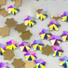 100/500/1440-Piece Glass Crystal Rhinestones, Crystal AB, Flat-Back, 8 x 6 mm, SAB21, 500 view 2