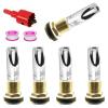 5-Piece Automatic Pig Water Nipple Set, Stainless Steel view 4