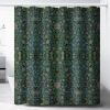 AUWUUA William Morris Floral Shower Curtain, 160 x 170 cm view 1