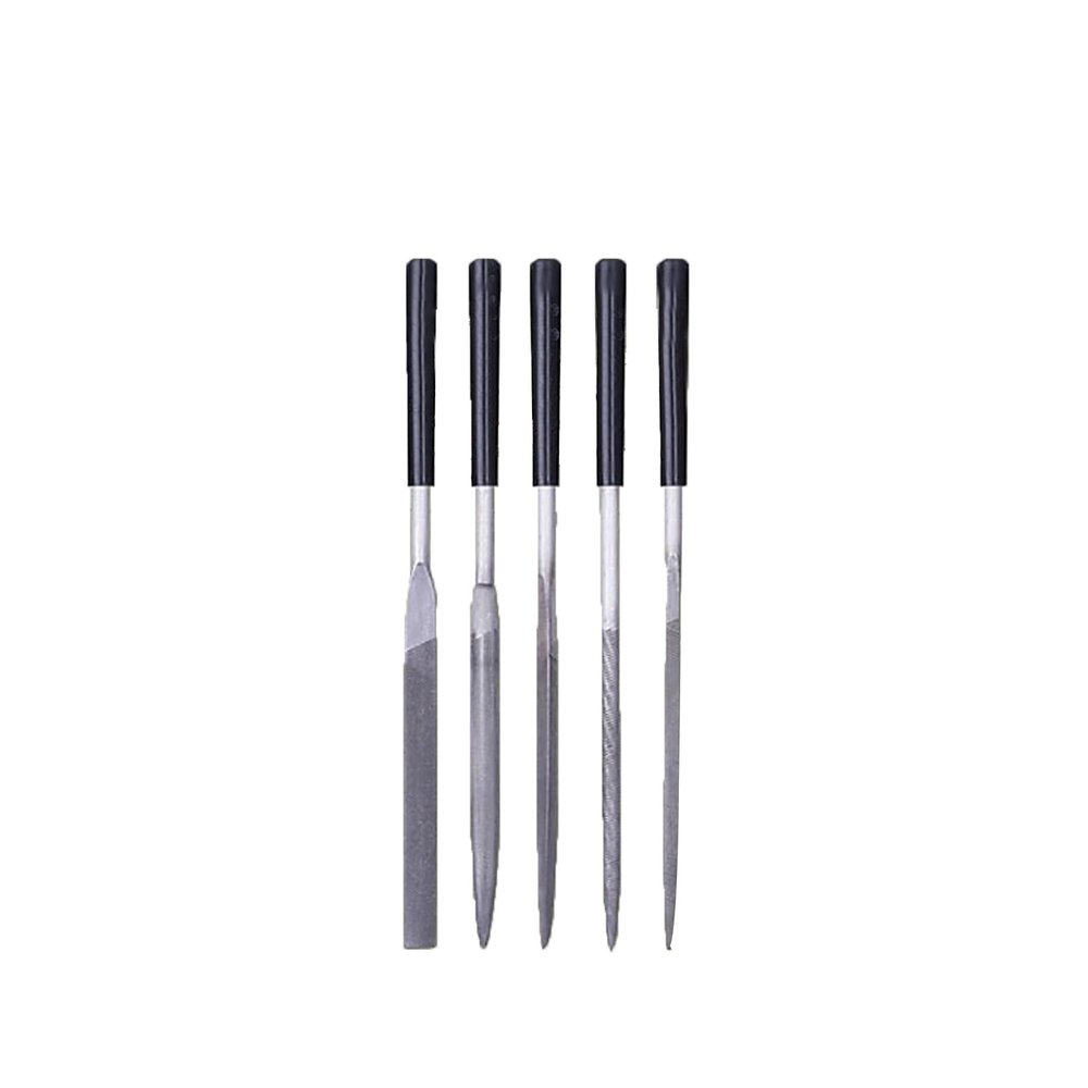Carbon Steel Wood File Set with Ergonomic Grip
