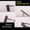 Carbon Steel Wood File Set with Ergonomic Grip view 4