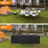 HYFBH Outdoor Furniture Cover, 203 x 73 x 30 cm, 420D Oxford Fabric view 2