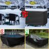 HYFBH Outdoor Furniture Cover, 203 x 73 x 30 cm, 420D Oxford Fabric view 3
