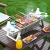 Folding Charcoal Camping Grill view 2