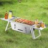 Folding Charcoal Camping Grill view 3