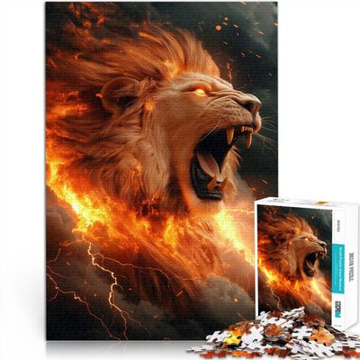 1000-Piece Puzzle for Adults, Blitzlwe, Cardboard, Ages 14+, 26 x 38 cm