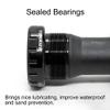 kefeimumu Bicycle Bottom Bracket, 68/73 mm, BSA Thread, for Mountain and Road Bikes, Blue view 2