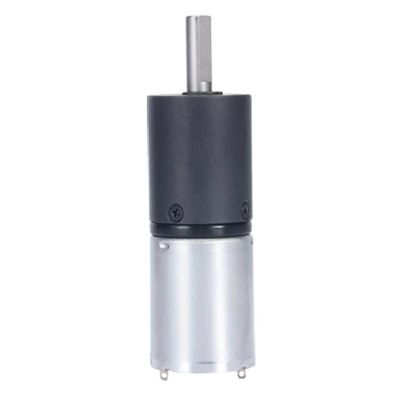 WENH GA24Y-370 Miniature Planetary Gear Motor, 6–24 V, Speed Control, Forward/Reverse, Bass Squelch, Metal Gears (4 mm Shaft, 340 RPM at 12 V)