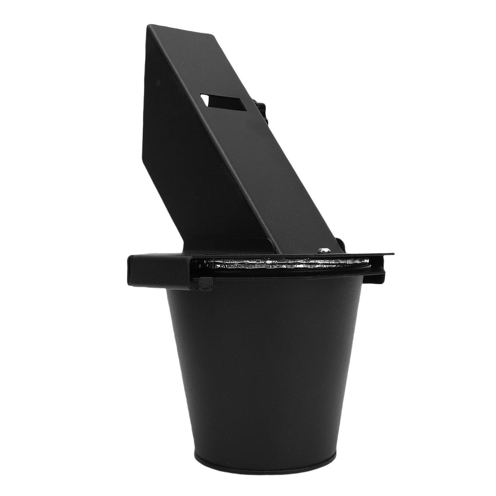 Oreilet Grill Grease Bucket, Grill Liner Collection, Heavy-Duty Heat-Resistant Child-Safe Enclosed Steel Grease Drip Catcher for Traeger