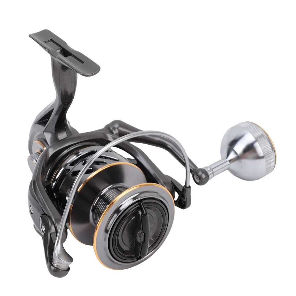 Fafeims Stainless Steel and Brass Long-Distance Spinning Reel, Smooth Line Release, Aluminum Alloy for Saltwater Fishing