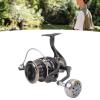 Fafeims Stainless Steel and Brass Long-Distance Spinning Reel, Smooth Line Release, Aluminum Alloy for Saltwater Fishing view 2
