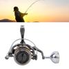 Fafeims Stainless Steel and Brass Long-Distance Spinning Reel, Smooth Line Release, Aluminum Alloy for Saltwater Fishing view 3