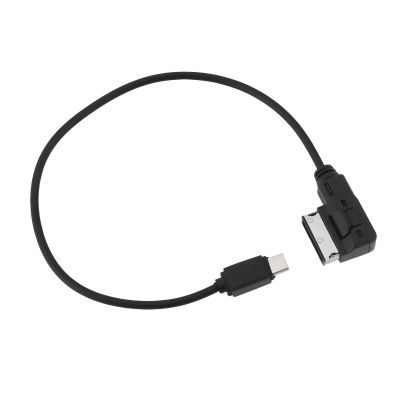 OTOTEC AMI-to-USB 3.1 Type-C Charging Cable for Audi A1/A3/A4L/A5/A6L/A8/Q3/Q5/A7/TT, 2009 Onward, 30 cm