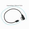 OTOTEC AMI-to-USB 3.1 Type-C Charging Cable for Audi A1/A3/A4L/A5/A6L/A8/Q3/Q5/A7/TT, 2009 Onward, 30 cm view 4